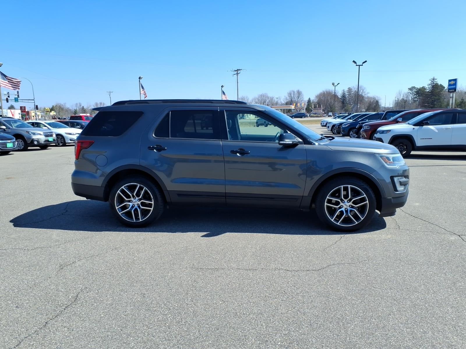 Used 2016 Ford Explorer Sport with VIN 1FM5K8GT4GGB15972 for sale in Foley, MN