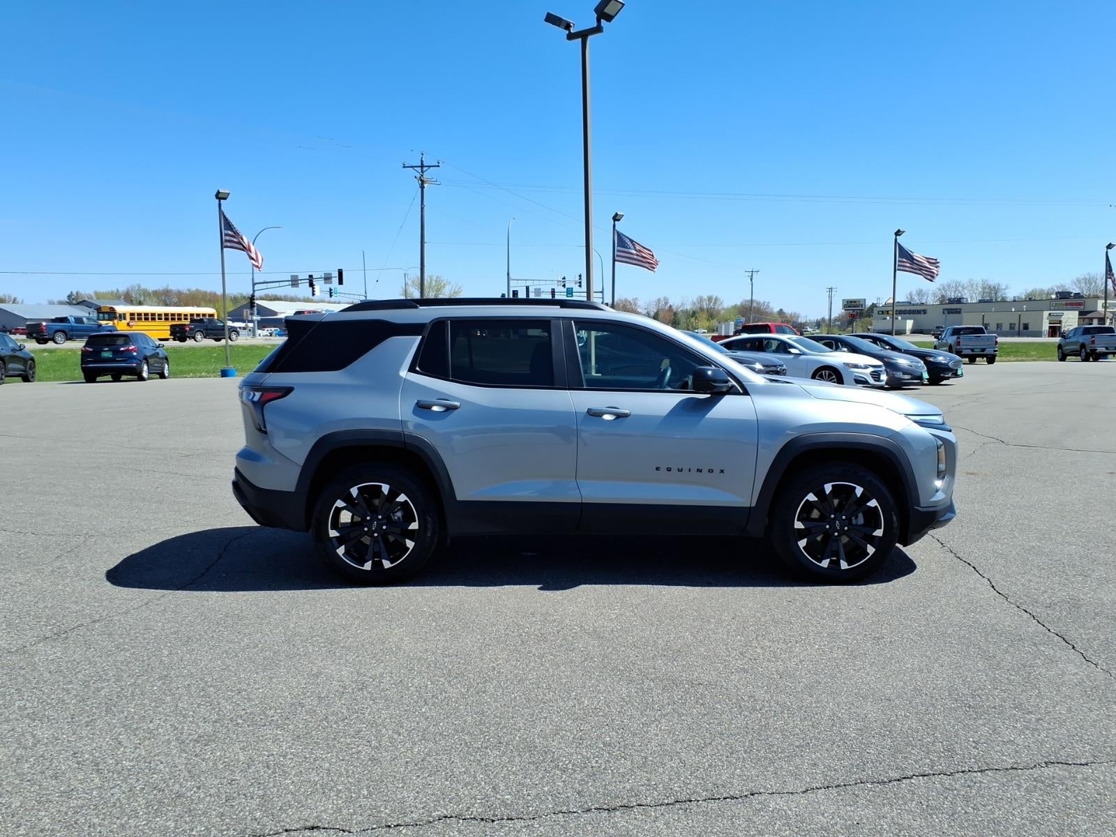 Used 2025 Chevrolet Equinox RS with VIN 3GNAXTEG3SL172639 for sale in Foley, Minnesota