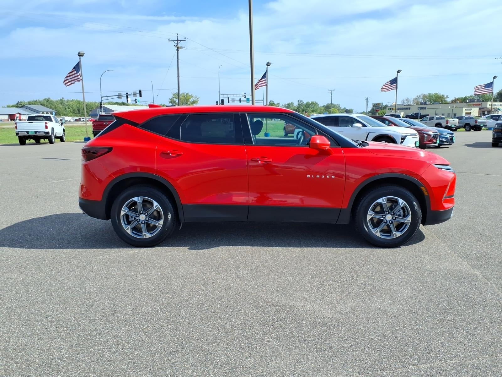 Used 2025 Chevrolet Blazer 2LT with VIN 3GNKBHR41SS182916 for sale in Foley, Minnesota